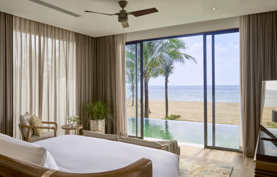 Biệt thự 3 phòng ngủ hồ bơi riêng hướng biển