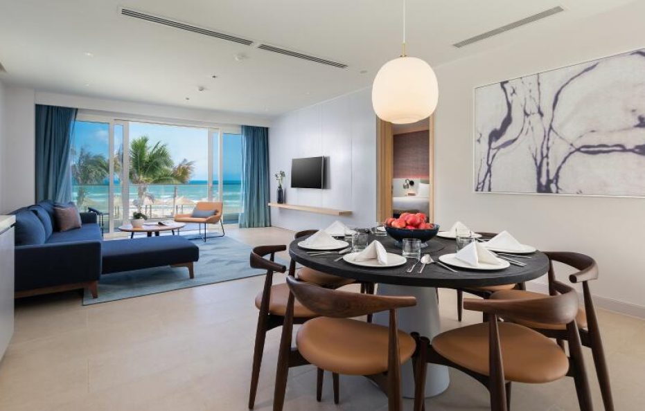 Biệt thự 03 phòng ngủ trước biển có hồ bơi riêng – Tầng trệt (Ocean Front Pool Pavilion 03 Bedrooms Ground Floor)