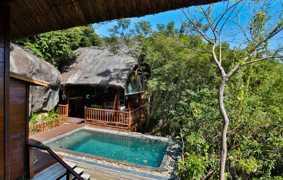 Biệt thự Hill Rock hồ bơi riêng – “TWIN DELIGHT” | Trà Chiều + Miễn phí đưa đón sân bay