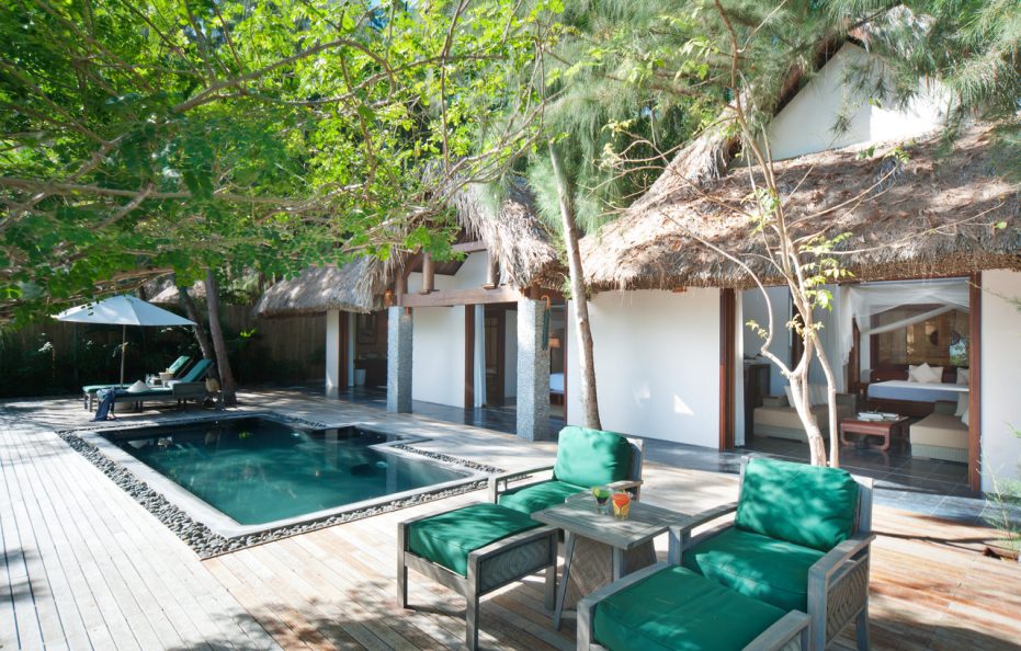 Biệt thự hướng biển 02 phòng ngủ hồ bơi riêng – “TWIN DELIGHT” | Trà Chiều + Miễn phí đưa đón sân bay
